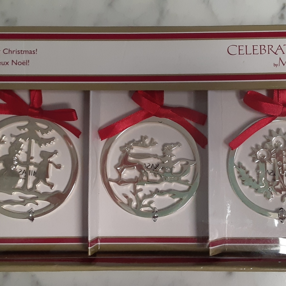 Mikasa Holiday Ornaments
